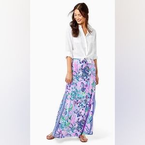 Lilly Pulitzer Maxi Skirt Large